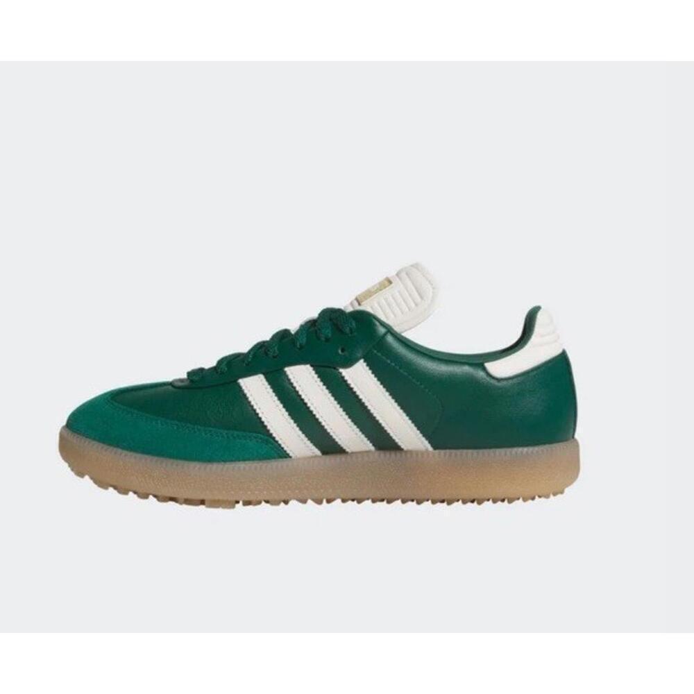 adidas Samba Golf Shoes Collegiate Green/Off White/Gum4 JP8652 Size 11 - Picture 4 of 9